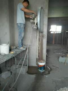 混凝土墻靜力切割施工工藝